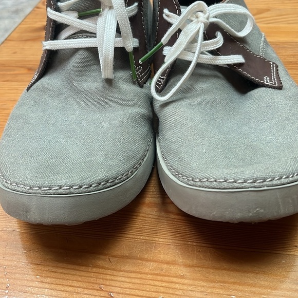 Clarks Men's Canvas Casual Lace Up Shoes 12 M - Picture 4 of 10